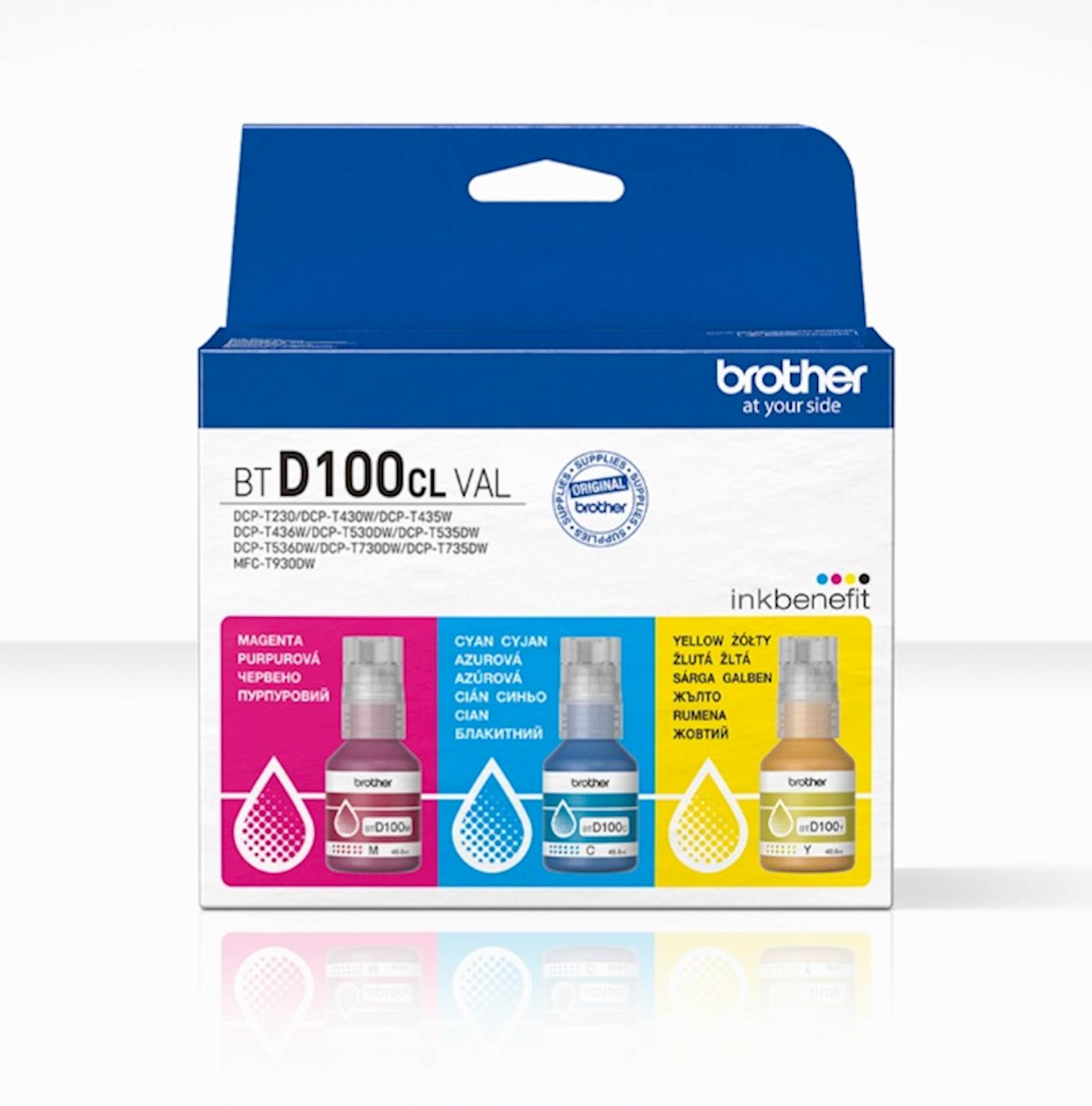 Tinte BROTHER BTD100CLVAL Tinte BROTHER BTD100CLVAL - Image 1