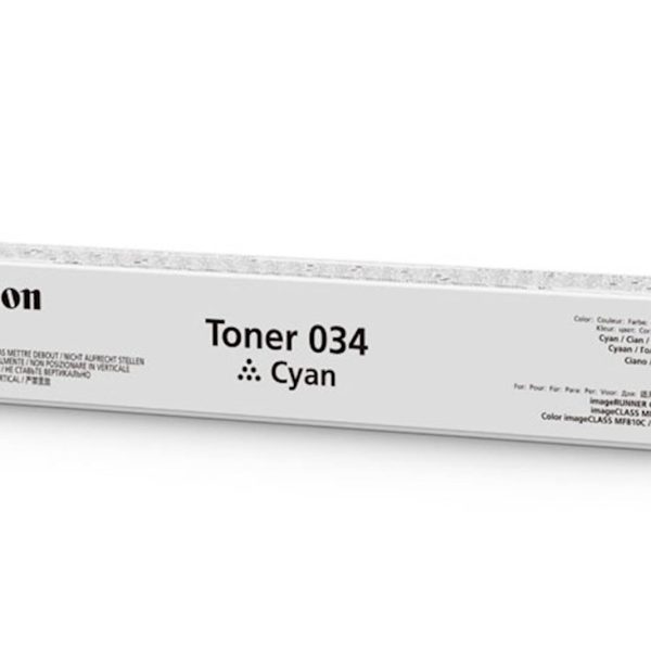 Toner CANON 034 Cyan
