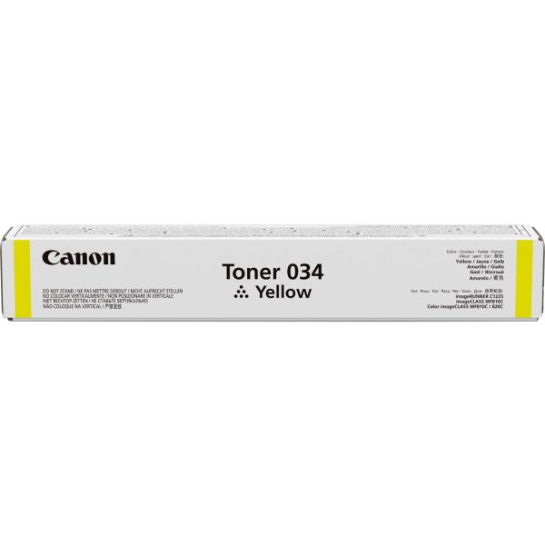 Toner CANON 034 Yellow