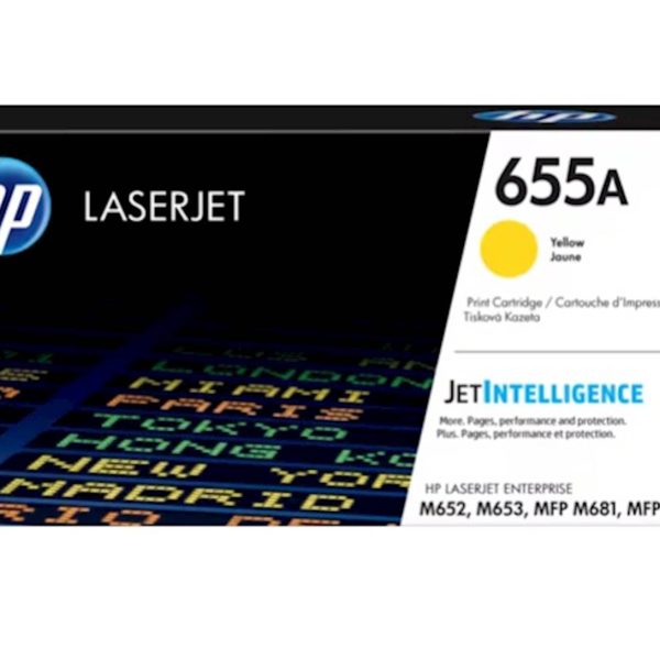 Toner HP 655A Yellow