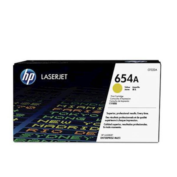 Toner HP yellow 654A