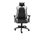 Trust GXT 714W gaming stolica RUYA, crno-bijela, udobna,podesiva, ergonomska, eko materijal - Image 4