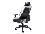 Trust GXT 714W gaming stolica RUYA, crno-bijela, udobna,podesiva, ergonomska, eko materijal