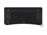 Trust GXT710 Luminus Pro RGBgaming sto, wireless punjač,120x60x74 cm, crni
