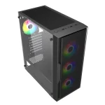 UBIT Gaming Case + 4 RGB fans UB-1V - Image 2
