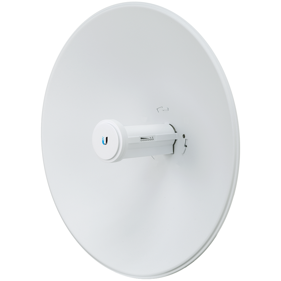Ubiquiti airMAX PowerBeam 5AC, High-performance 5 GHz Point-to-Point (PtP) bridge with integrated dish reflector, 5 GHz, 15+ km link range, 450+ Mbps throughput, Dedicated spectral analysis radio, Dedicated WiFi management radio, 1 x GbE RJ45 port Ubiquiti airMAX PowerBeam 5AC, High-performance 5 GHz Point-to-Point (PtP) bridge with integrated dish reflector, 5 GHz, 15+ km link range, 450+ Mbps throughput, Dedicated spectral analysis radio, Dedicated WiFi management radio, 1 x GbE RJ45 port - Image 1
