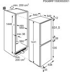 Ugradbeni frižider Electrolux LNT3LE14S - Image 2