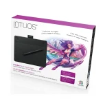 Wacom Grafički Tablet Intuos S Bluetooth Black Manga - Image 2