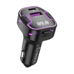 XO BCC12 FM Transmitter Bluetooth + Car charger 3.1A - Image 3