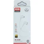 XO In-Ear Slušalice sa mikrofonom EP57 White - Image 2