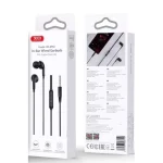 XO In-Ear Slušalice sa mikrofonom EP86 Black - Image 2