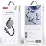 XO NB-R258B Adapter Lightning to Lightning + 3.5mm konektor - Image 2