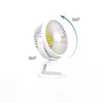 XO stolni podesivi ventilator 4 MF78 White - Image 3