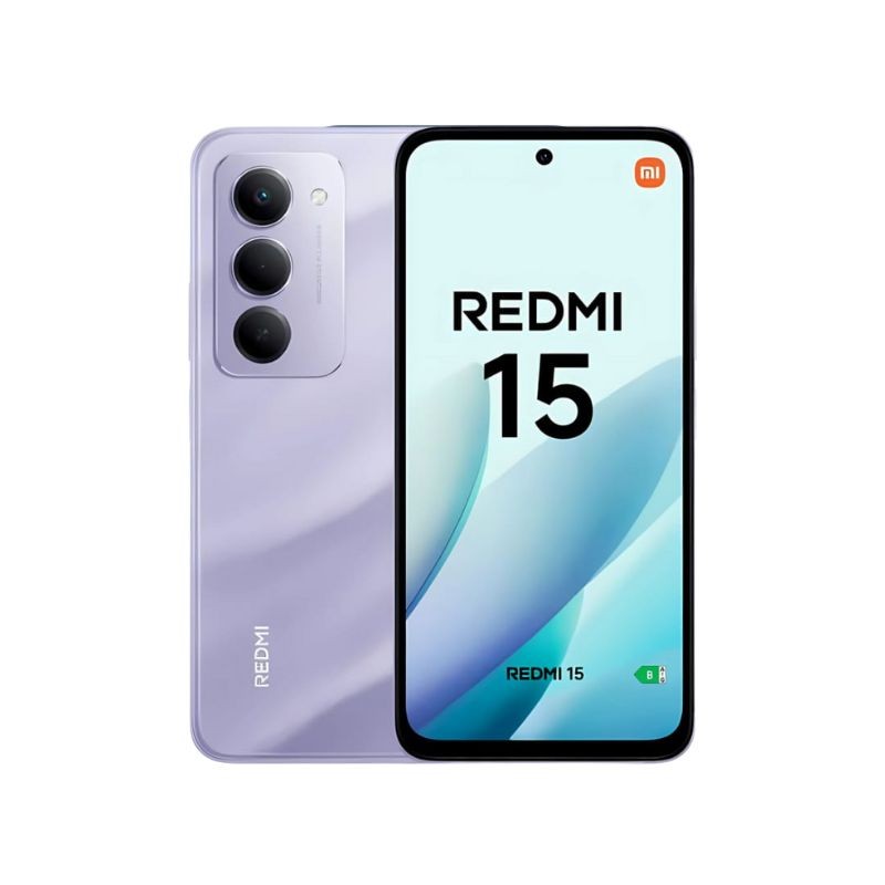 Xiaomi Redmi 15 8GB 256GB Purple EU Xiaomi Redmi 15 8GB 256GB Purple EU - Image 1
