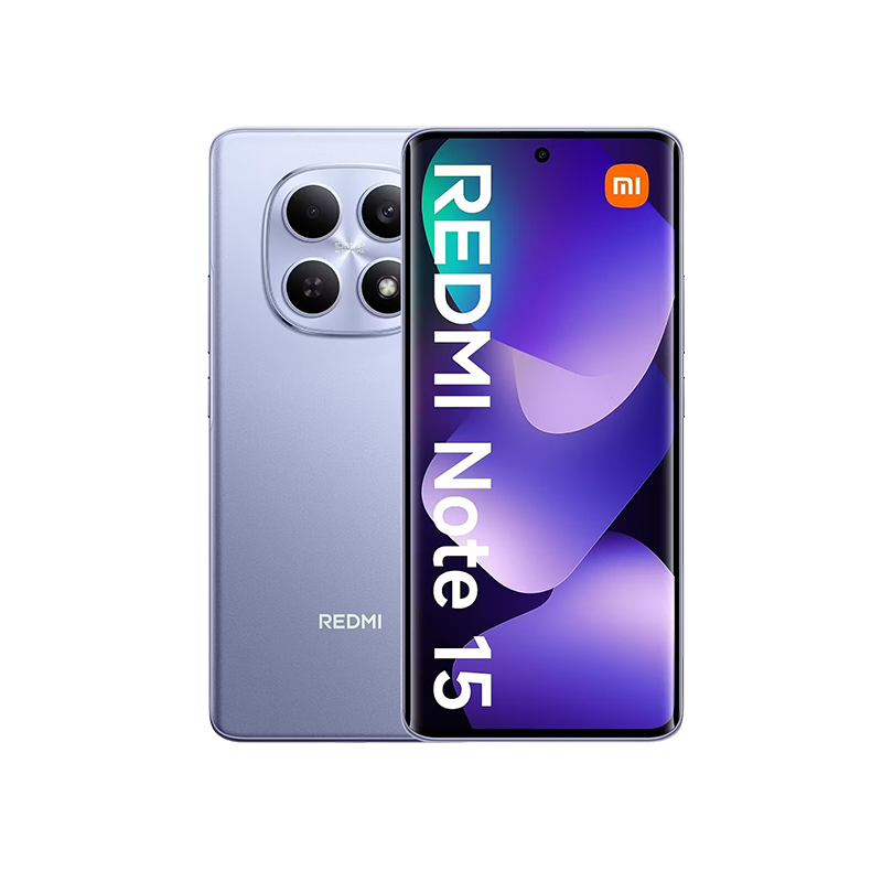 Xiaomi Redmi Note 15 6GB 128GB Purple NFC EU Xiaomi Redmi Note 15 6GB 128GB Purple NFC EU - Image 1