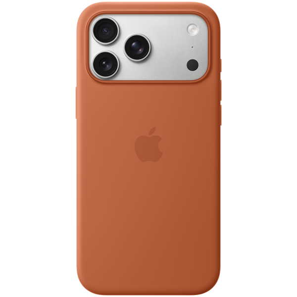 iPhone 17 Pro Max Silicone Case with MagSafe - Terra Cotta,Model A3560