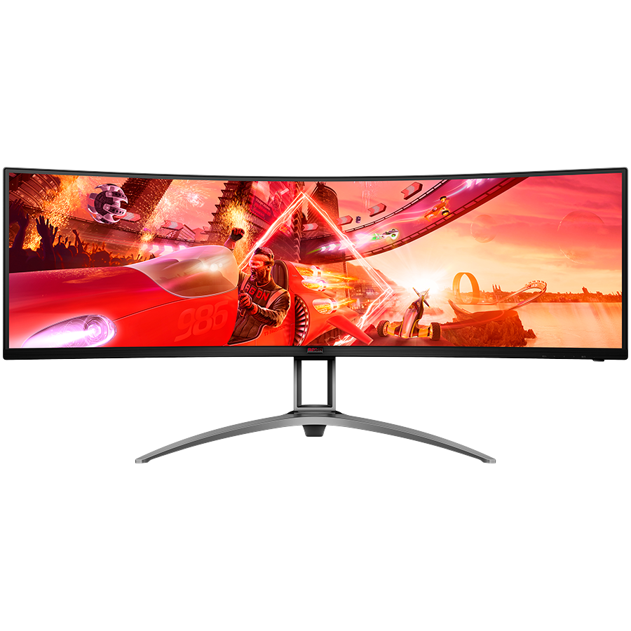 AOC MONITOR LED AG493UCX2, 49",56.8x119.4cm, VA SUPER ultrawide (32:9) 5120x1440, 5K, 1ms, 165hz, 550cd/m2, DisplayHDR 1000, sRGB 131%, 8 Bit, Freesync Premium Pro, G-Sync Compatible, Vesa 100x100, Black AOC MONITOR LED AG493UCX2, 49",56.8x119.4cm, VA SUPER ultrawide (32:9) 5120x1440, 5K, 1ms, 165hz, 550cd/m2, DisplayHDR 1000, sRGB 131%, 8 Bit, Freesync Premium Pro, G-Sync Compatible, Vesa 100x100, Black - Image 1
