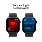 Apple Watch Series 11 GPS 42mm Jet Black Aluminium Case with Black Sport Band - S/M,Model A3331 - Image 9