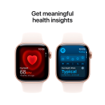 Apple Watch Series 11 GPS 42mm Rose Gold Aluminium Case with Light Blush Sport Band - S/M,Model A3331 - Image 9