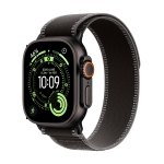 Apple Watch Ultra 3 Cellular 49mm Black Titanium Case with Black/Charcoal Trail Loop - M/L - Image 5
