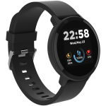 CANYON Lollypop SW-63, Smart watch, 1.3inches IPS full touch screen, Round watch, IP68 waterproof, multi-sport mode, BT5.0, compatibility with iOS and android, black, Host: 25.2*42.5*10.7mm, Strap: 20*250mm, 45g - Image 2