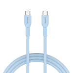 CANYON cable OnWire 60CL C-C 60W COLOR Braided 1m Light Blue - Image 4