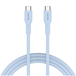 CANYON cable OnWire 60CL C-C 60W COLOR Braided 1m Light Blue