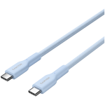 CANYON cable OnWire 60CL C-C 60W COLOR Braided 1m Light Blue - Image 2