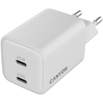 CANYON charger CU45CC GaN 45W 2xPD EU White - Image 4
