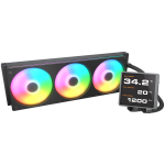 COUGAR Poseidon Vistek Pro ARGB 360 AiO Liquid Watercooling - Black - Image 2