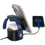 Canyon 4 in 1 Wireless Charging Stand, 30W max, Size: 70x70x70.3mm, weight: 414g, with 65W charger and 1M cable, black - Image 4