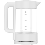 Electric Kettle, white, 220-240V, 1850-2200W, 1.7L, Keep warm 30 min, 40,60,80,90,100, console in Handle - Image 6