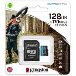 Kingston 128GB microSDXC Canvas Go Plus 170R A2 U3 V30 Card + ADP - Image 3