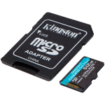 Kingston 512GB microSDXC Canvas Go Plus Gen4 200MB/s A2 U3 V30 Card + Adapter - Image 2