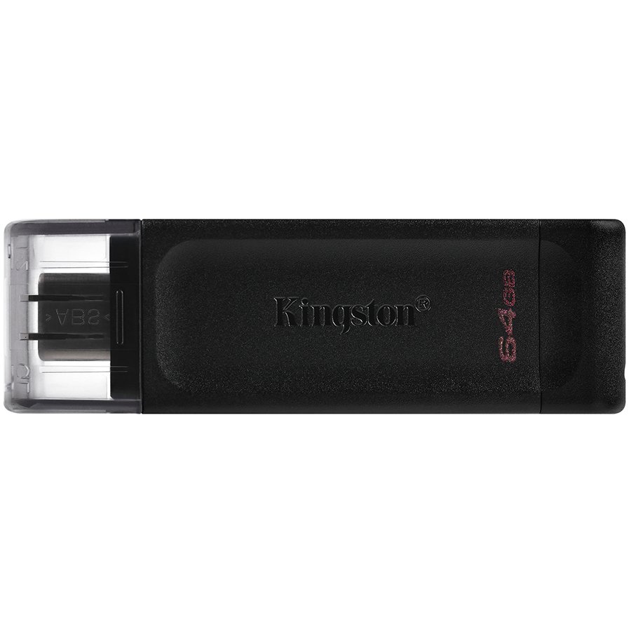 Kingston 64GB USB-C 3.2 Gen 1 DataTraveler 70 Kingston 64GB USB-C 3.2 Gen 1 DataTraveler 70 - Image 1