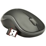 LOGITECH M185 Wireless Mouse - SWIFT GREY - EWR2
