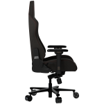 LORGAR Ace 422, Gaming chair, Anti-stain durable fabric, 1.8 mm metal frame, multiblock mechanism, 4D armrests, 5 Star aluminium base, Class-4 gas lift, 75mm PU casters, Black + red - Image 3