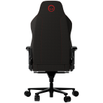 LORGAR Ace 422, Gaming chair, Anti-stain durable fabric, 1.8 mm metal frame, multiblock mechanism, 4D armrests, 5 Star aluminium base, Class-4 gas lift, 75mm PU casters, Black + red - Image 4