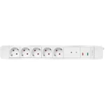 LogiLink Produžni kabl sa daljinskim sa 5 utičnica 1.5m LPS402 - Image 2