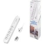 LogiLink Produžni kabl sa daljinskim sa 5 utičnica 1.5m LPS402 - Image 4
