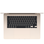 MacBook Air 15-inch,Starlight, Model A3241,M4 CHIP WITH 10C CPU, 10C GPU,16GB unified memory,35W Dual USB-C Power Adapter,256GB SSD storage,Two Thunderbolt 4 Ports,Touch ID,Liquid Retina display,Force Touch Trackpad, KEYBOARD-INT - Image 2