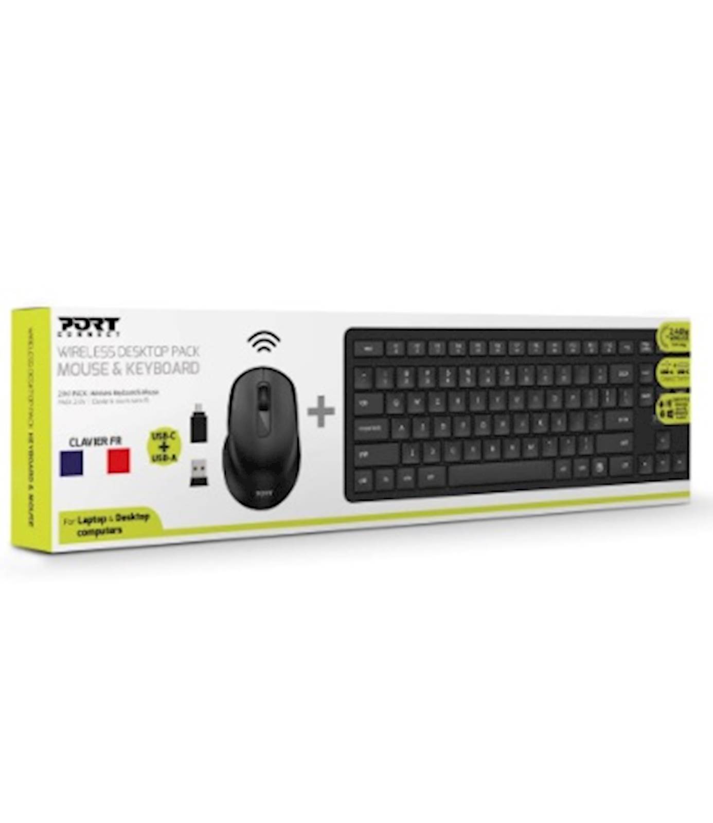 Miš + tastatura PORT 911250SLO Miš + tastatura PORT 911250SLO - Image 1