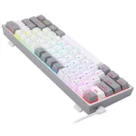 ReDragon - Mehanicka Gaming Tastatura Fizz Pro K616 RGB Wireless White/Grey - Image 3
