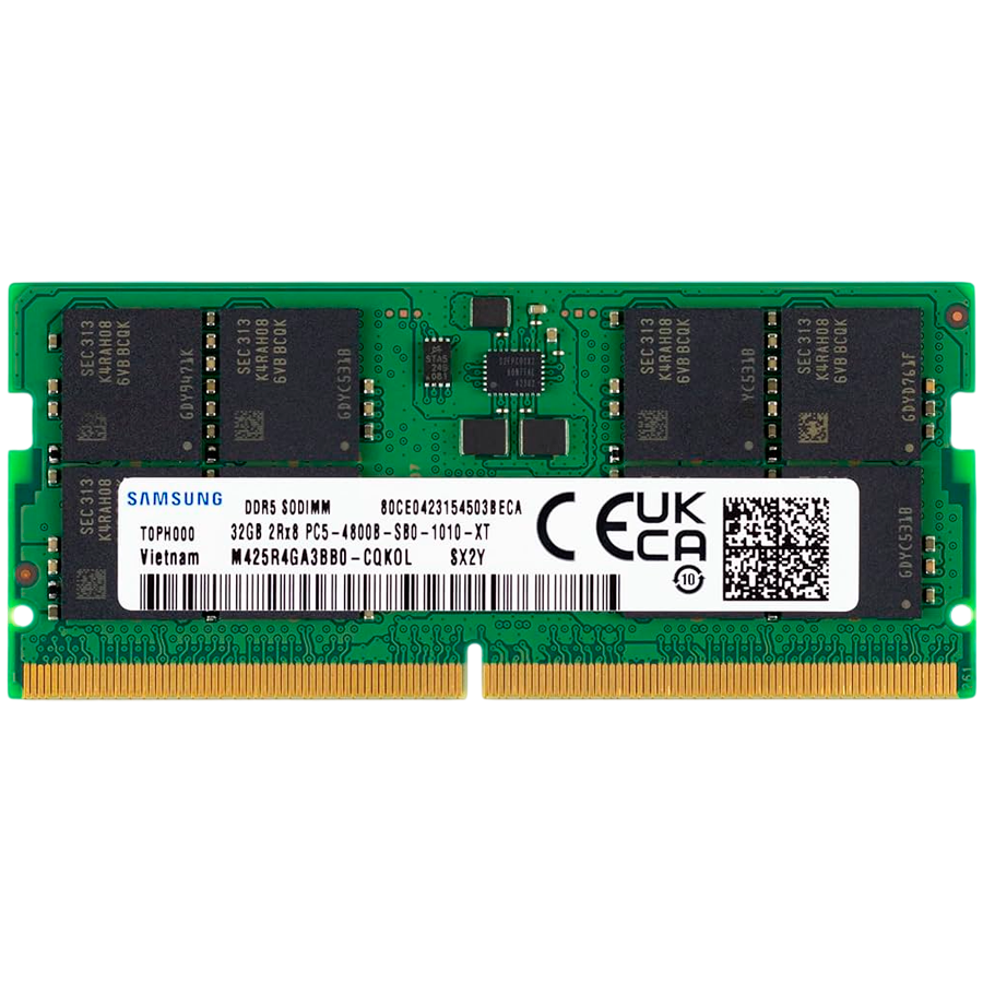 Samsung DDR5 32GB SODIMM 4800MHz Samsung DDR5 32GB SODIMM 4800MHz - Image 1