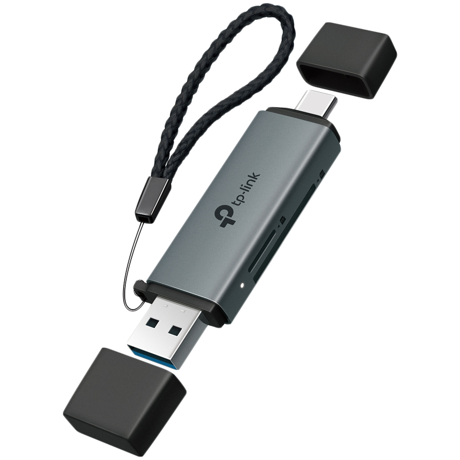 TP LINK USB 3.0 Type-C&A to SD & microSD 3.0 Card Reader TP LINK USB 3.0 Type-C&A to SD & microSD 3.0 Card Reader - Image 1