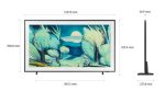 TV SAMSUNG The Frame 4K Vision AI 55" LS03F - Image 2