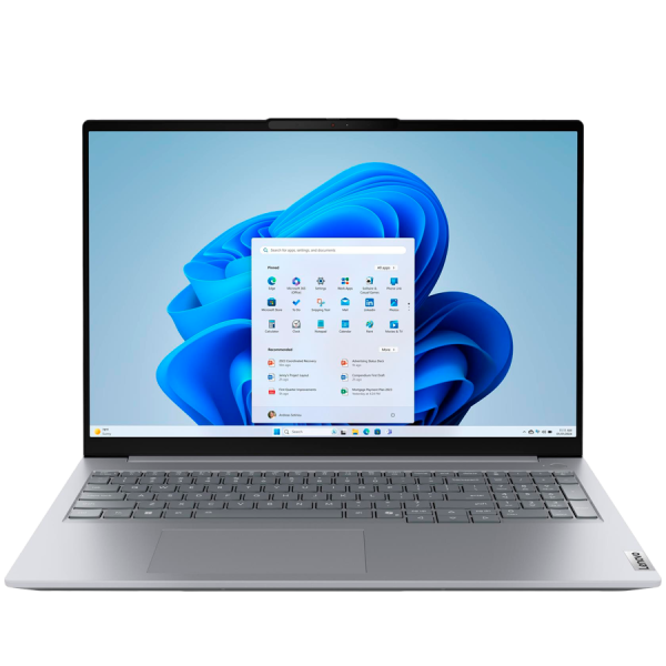 ThinkBook 16 G9 IRL, 16'' WUXGA (1920x1200) IPS 300 nits AG, Ultra 5 210H, 8C, 16GB DDR5, 512GB SSD M.2,Intel Intg,1080p IR Cam+Mic, WLAN + BT, 2x USB 3.2, 1x USB 3.2 Type C, 1x USB THB 4, HDMI, SD reader, RJ-45, FPR, Backlit Kb, 48WH, No Os, 3Yr